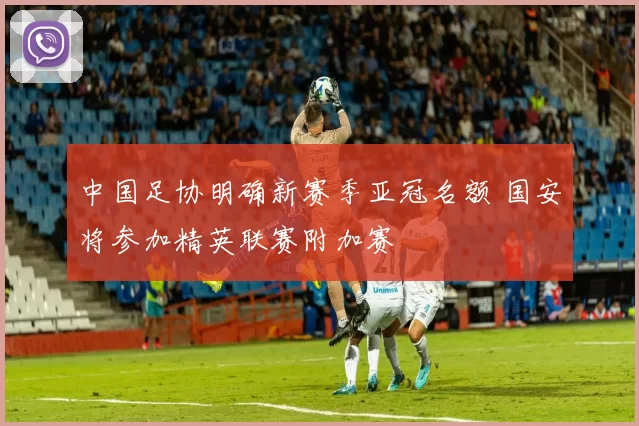 中国足协明确新赛季亚冠名额 国安将参加精英联赛附加赛