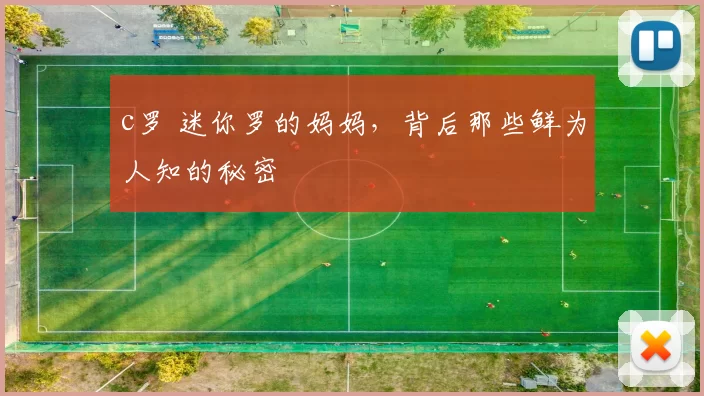 c罗 迷你罗的妈妈,背后那些鲜为人知的秘密